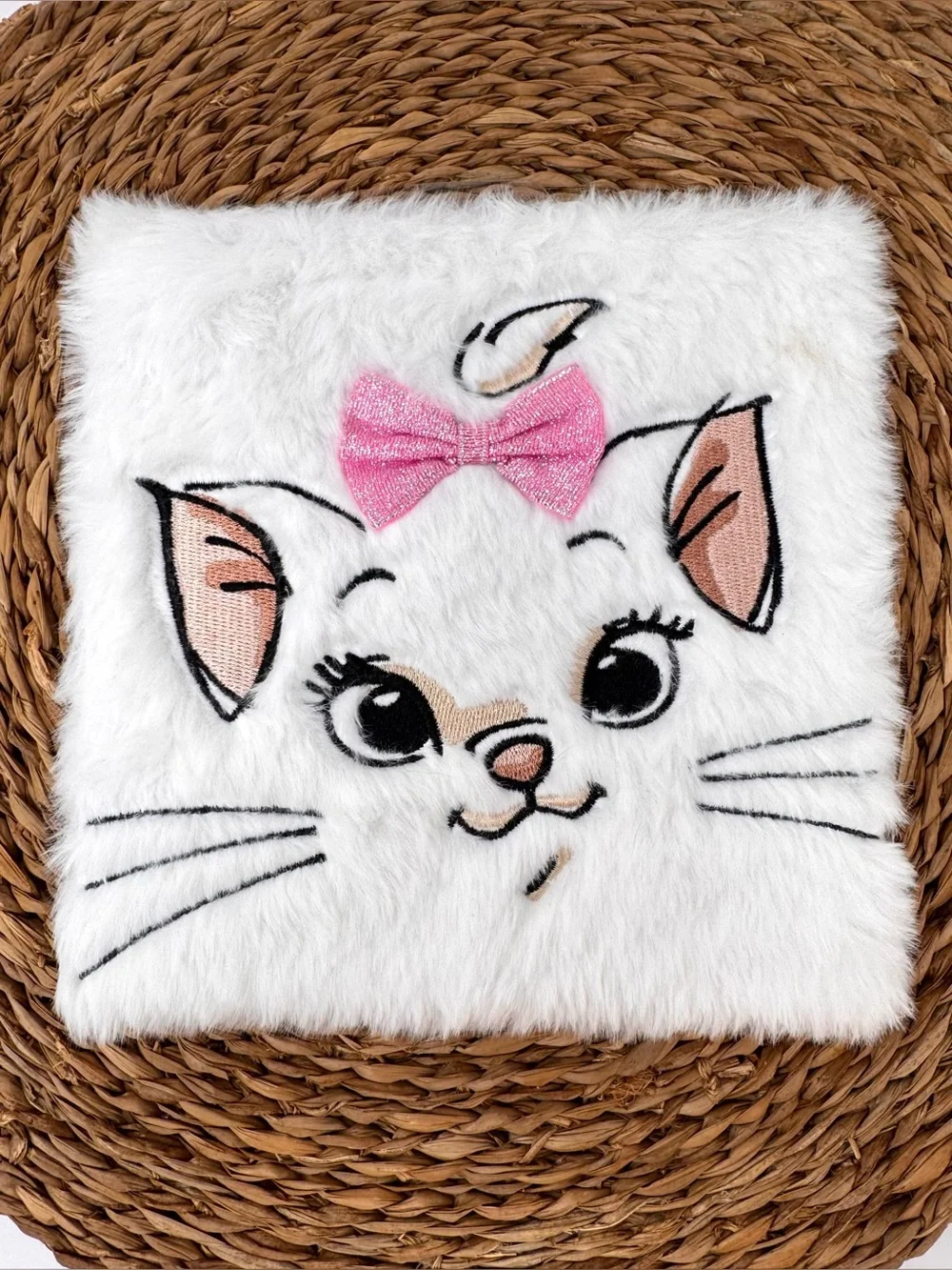 DISNEY The Aristocratics Marie Plush Fuzzy Eyeshadow Palette, NEW